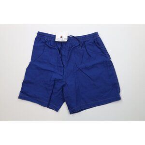 Deadstock Vintage 90s Pepsi Co Mens XL Spell Out Running Soccer Shorts Blue